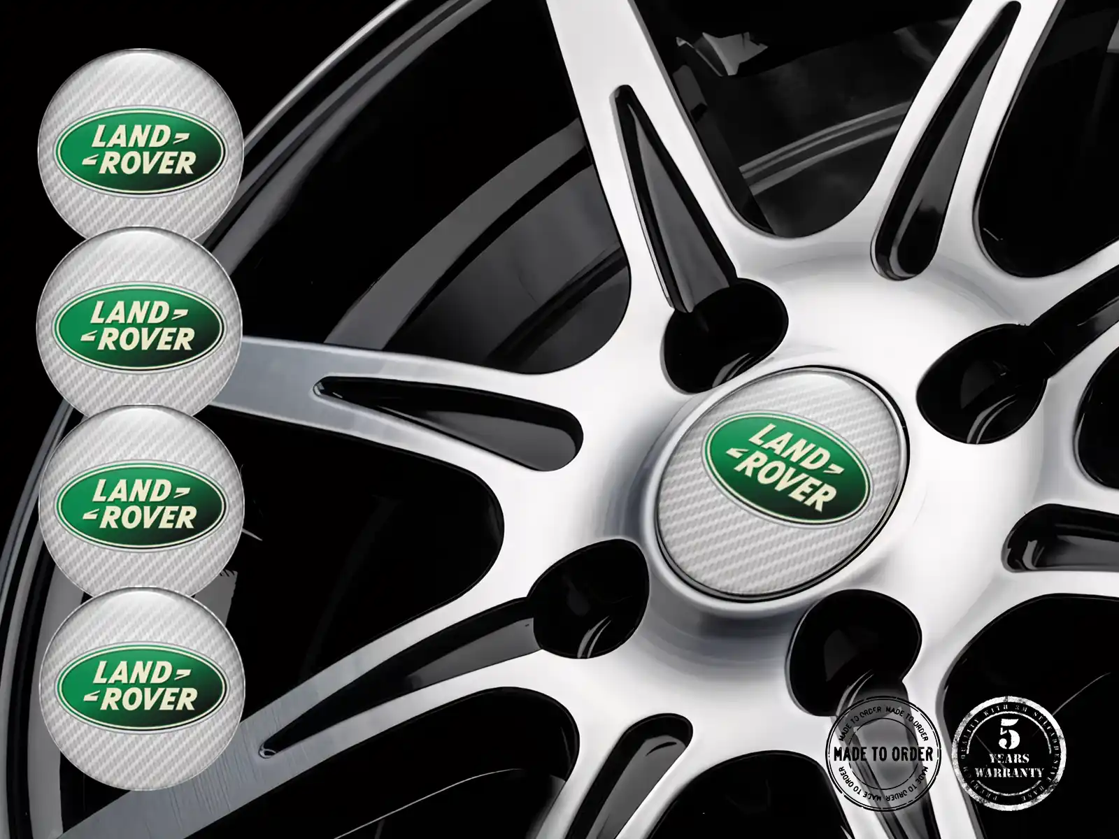 Land Rover Radaufkleber Edition Luxus-Silikon-Stil